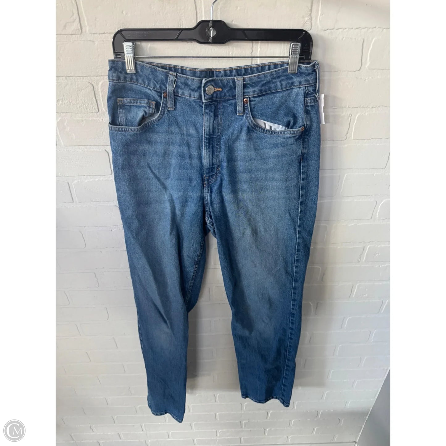 Jeans Straight By Clothes Mentor In Blue Denim, Size: 10