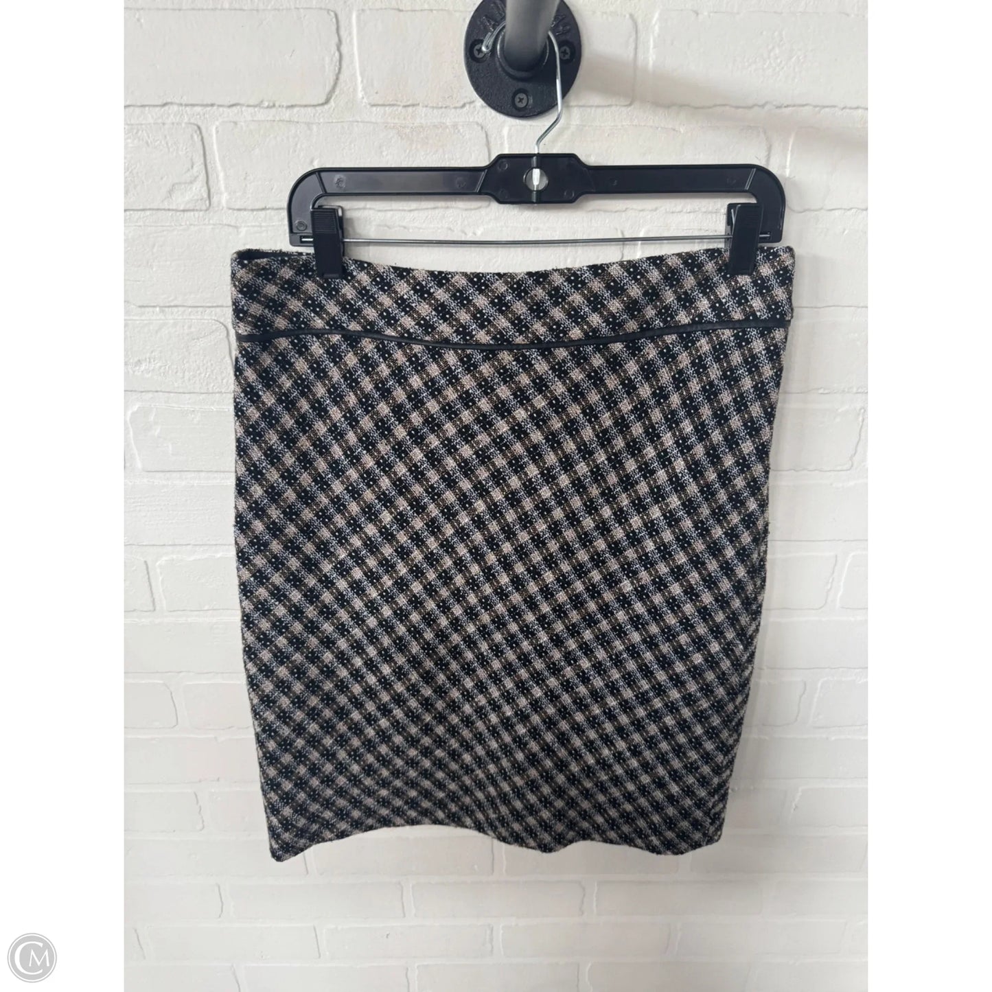 Skirt Midi By Limited In Black & Brown, Size: 10