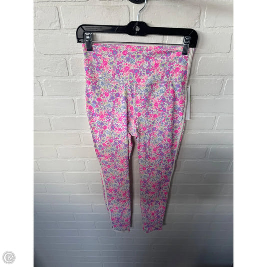 Athletic Leggings By Joy Lab In Pink & Purple, Size: 4
