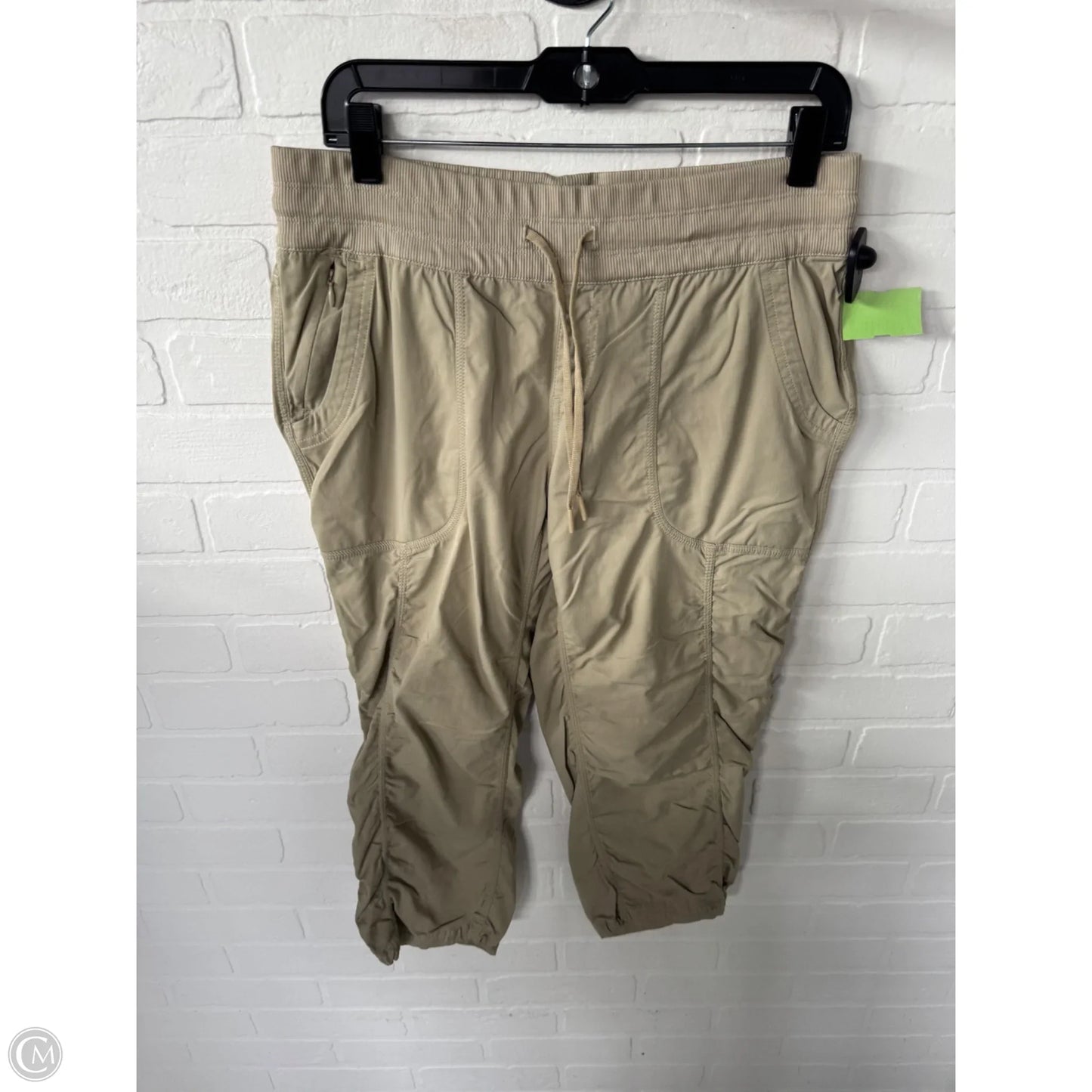 Athletic Capris By The North Face In Tan, Size: 12