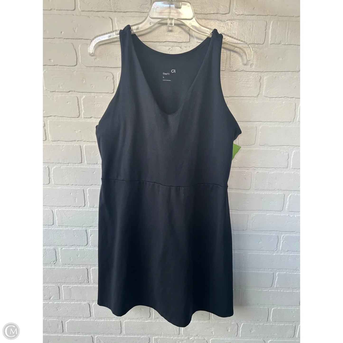 Athletic Dress By Gapfit In Black, Size: L