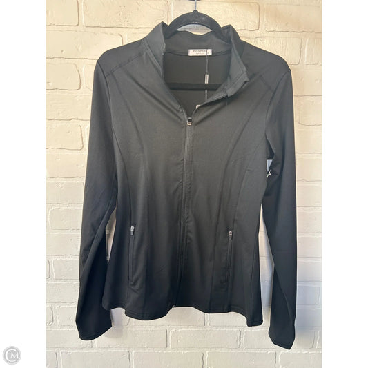Athletic Jacket By Clothes Mentor In Black, Size: M