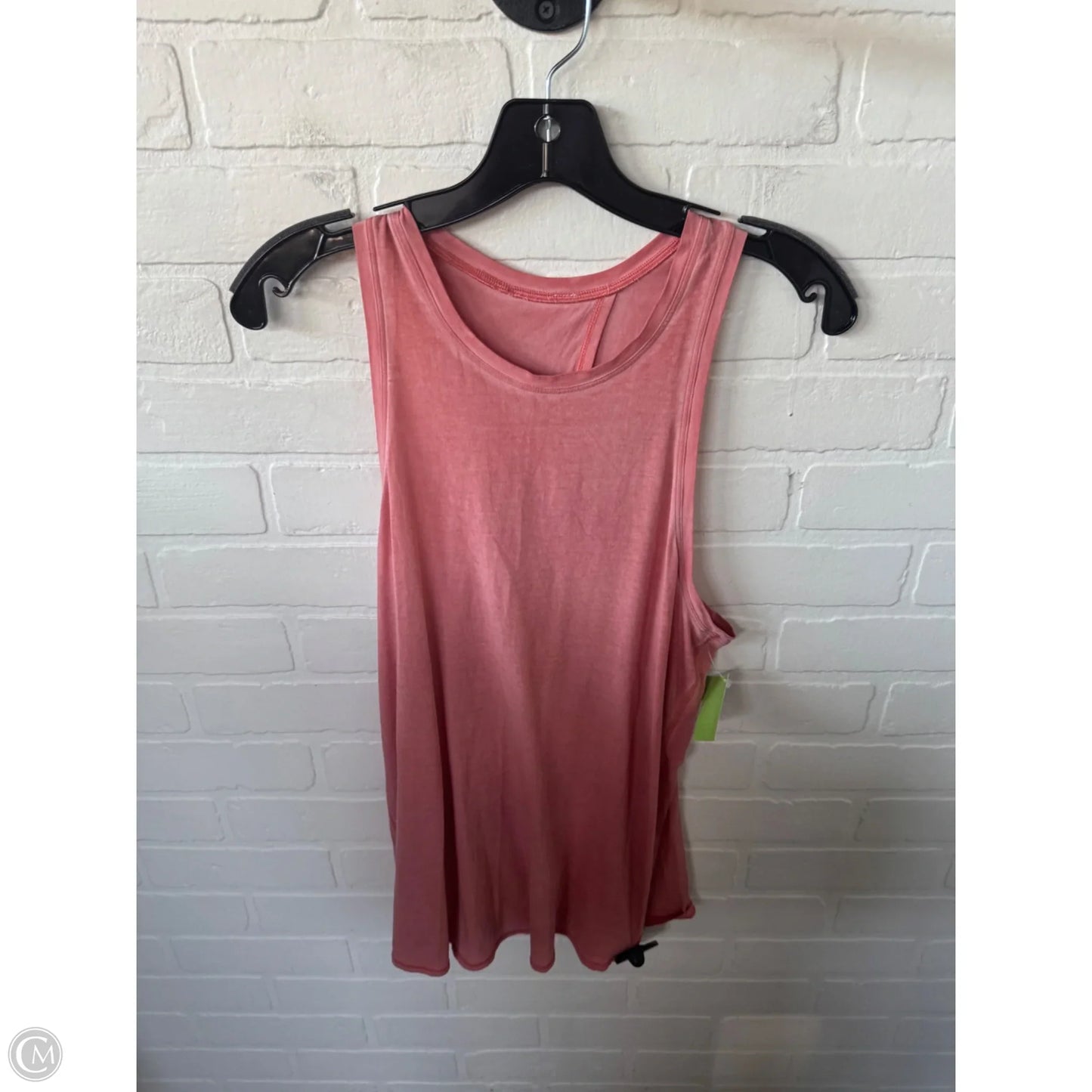 Athletic Tank Top By Lululemon In Peach, Size: M