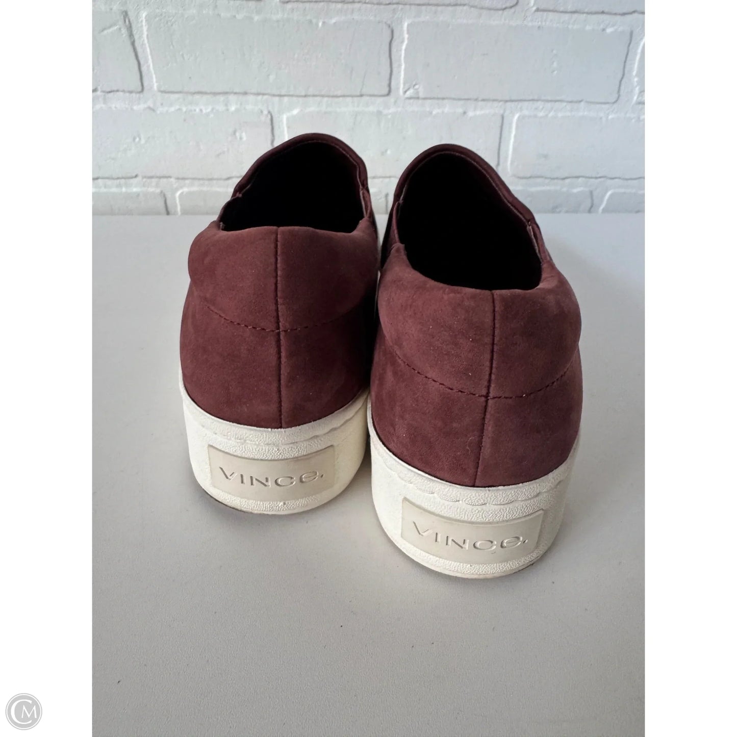 Shoes Sneakers By Vince In Red, Size: 6.5