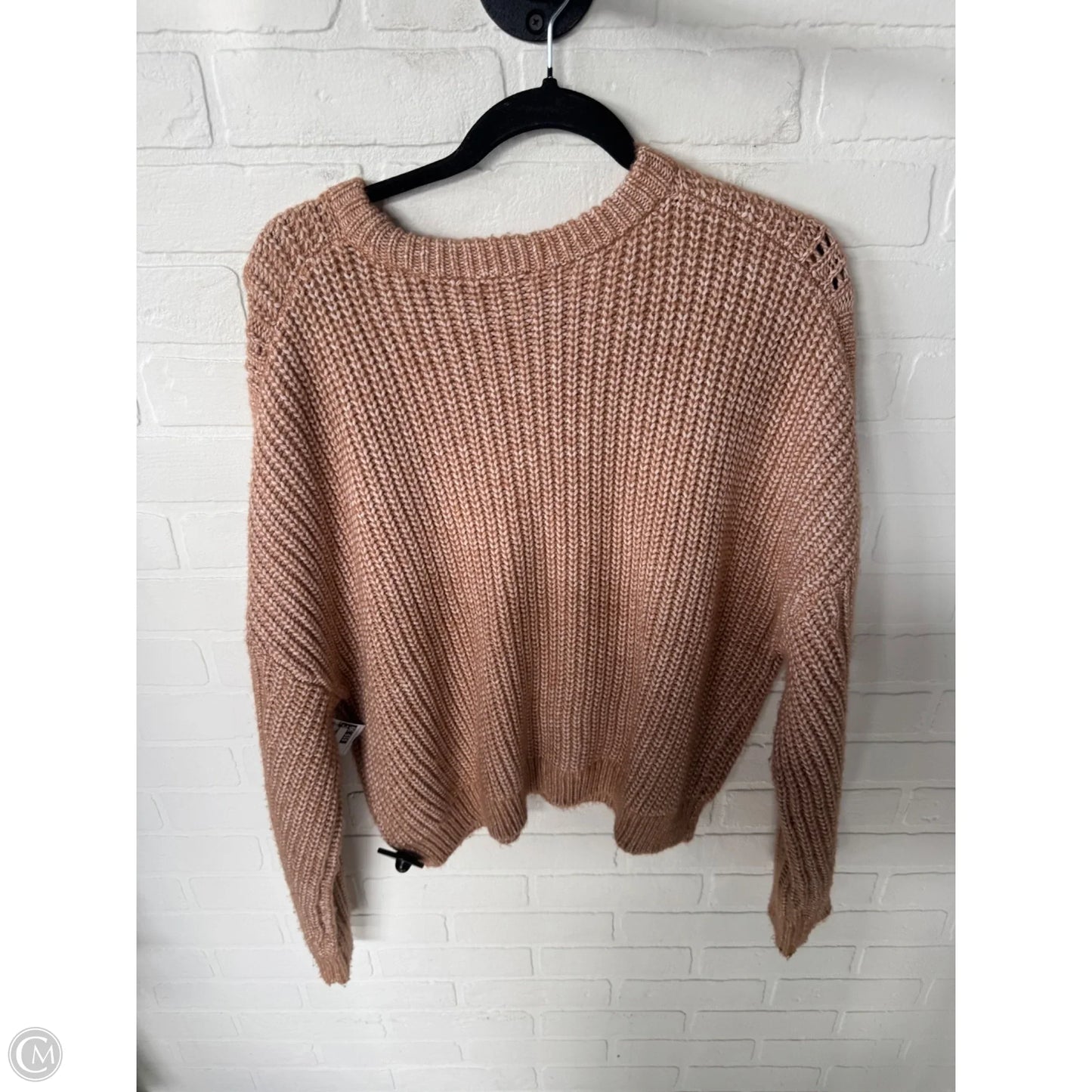 Sweater By Express In Tan, Size: L