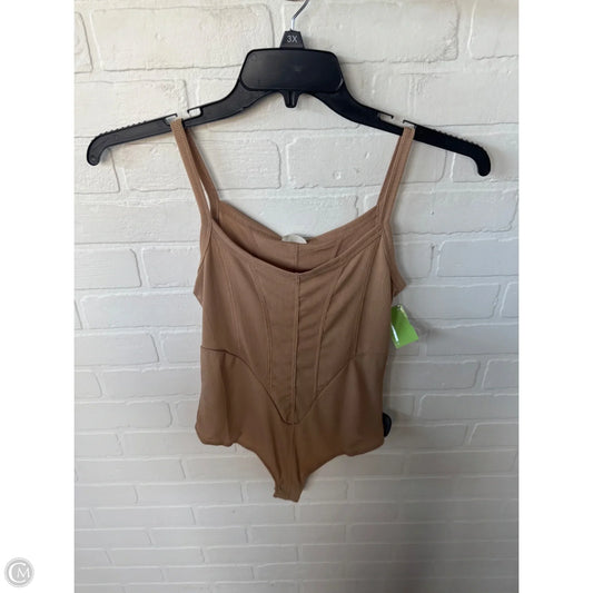 Bodysuit By Free People In Tan, Size: S