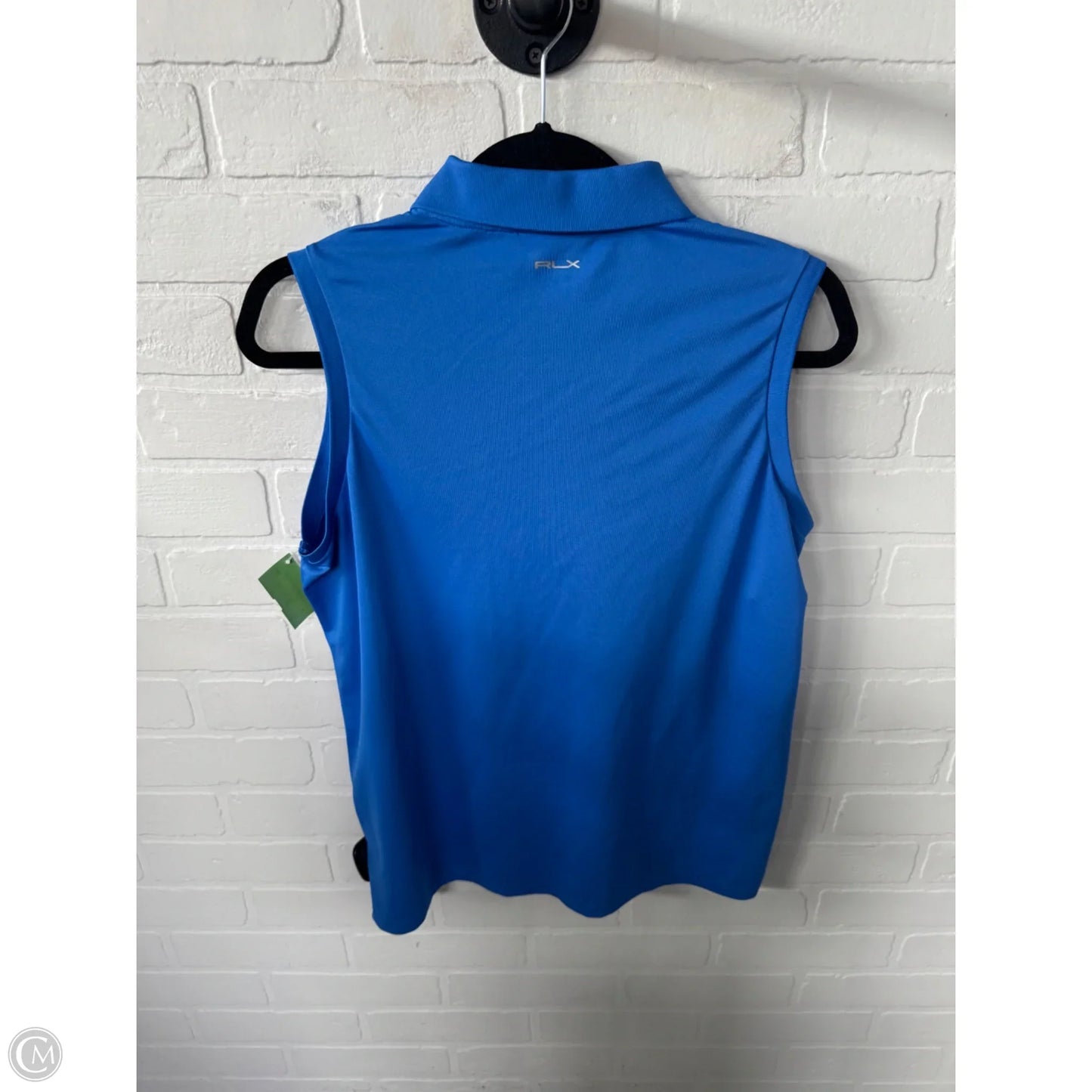Athletic Tank Top By Rlx In Blue, Size: L