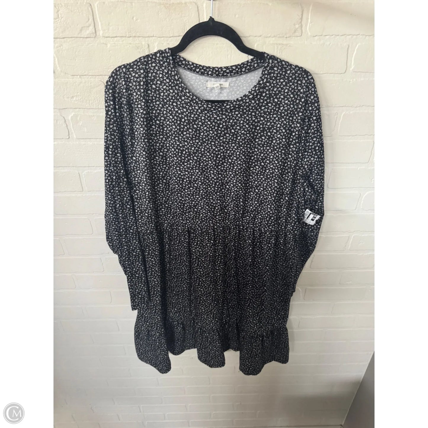 Dress Casual Short By Maurices In Black & White, Size: Xxl