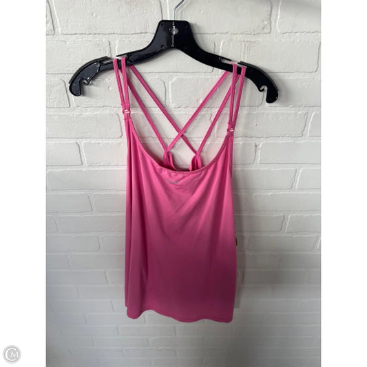 Athletic Tank Top By Nike In Pink, Size: 1x