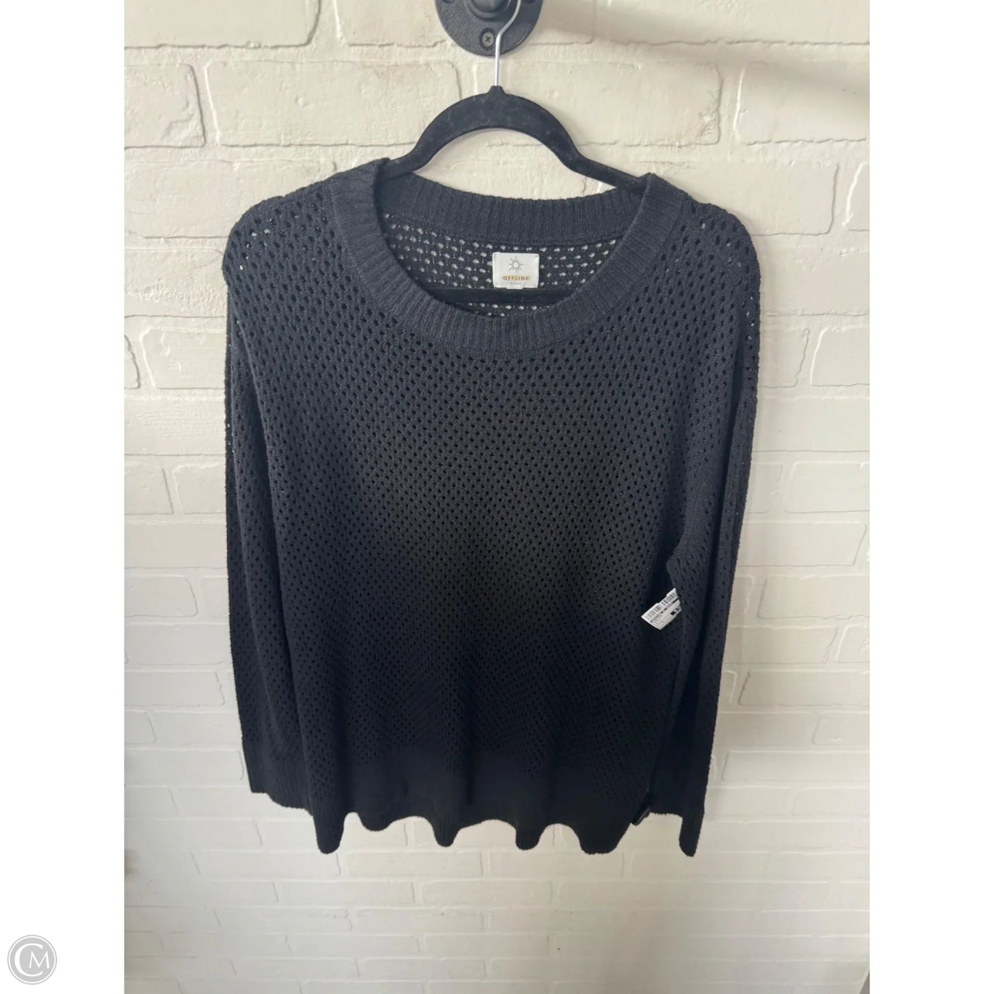 Sweater By Offline By Aerie In Black, Size: M