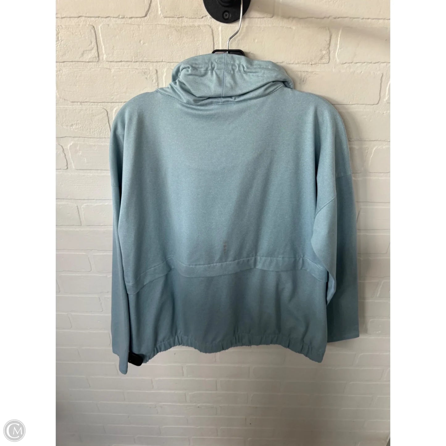 Sweatshirt Collar By Talbots In Blue, Size: L