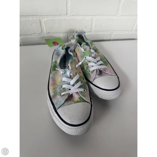 Shoes Sneakers By Converse In Green & Pink, Size: 10.5