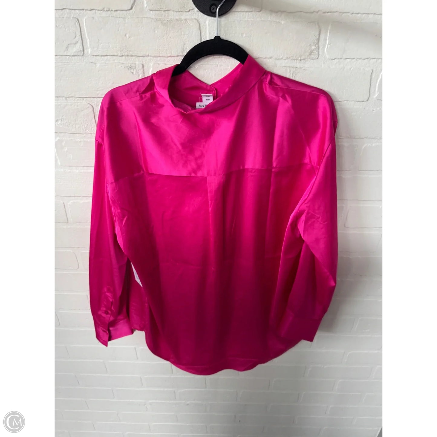 Top Long Sleeve By Tribal In Pink, Size: M