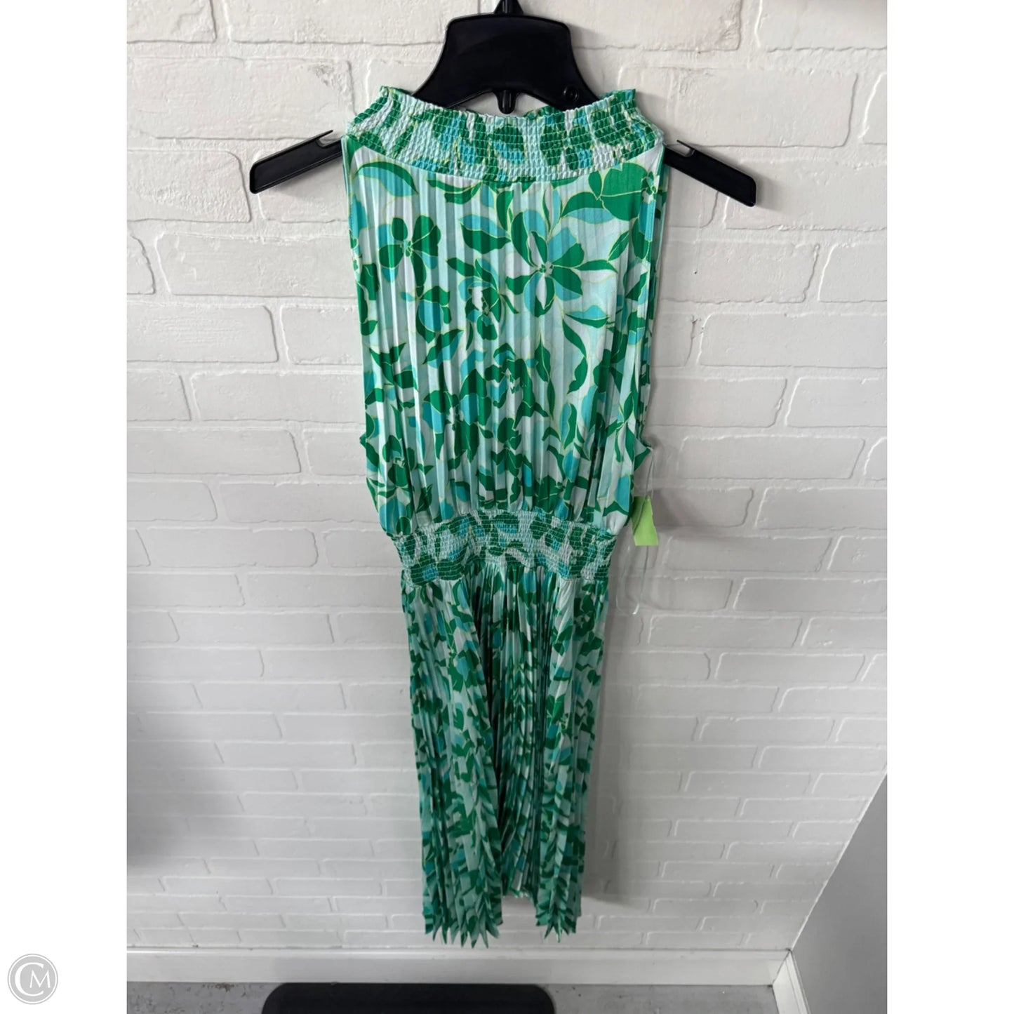 Dress Party Midi By Halogen In Blue & Green, Size: S