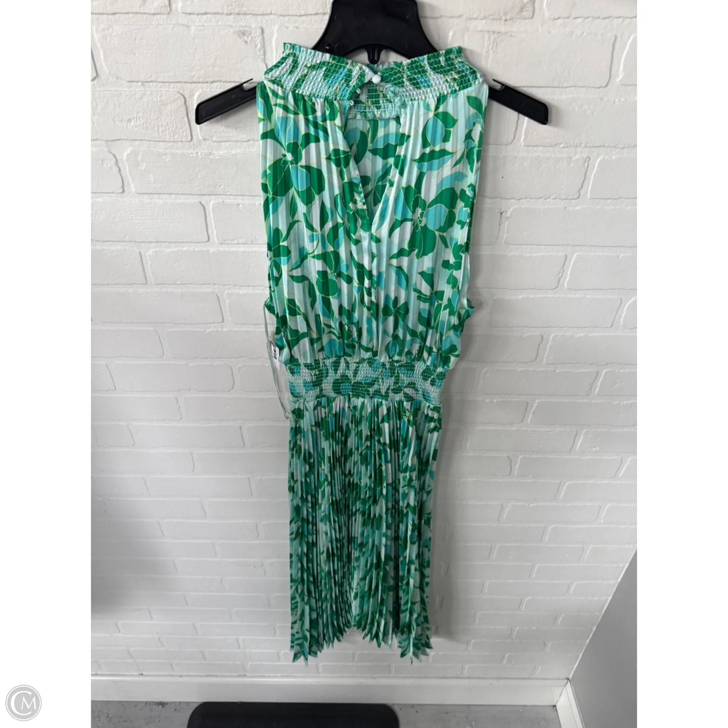 Dress Party Midi By Halogen In Blue & Green, Size: S