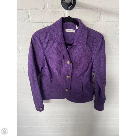 Blazer By Coldwater Creek In Purple, Size: S