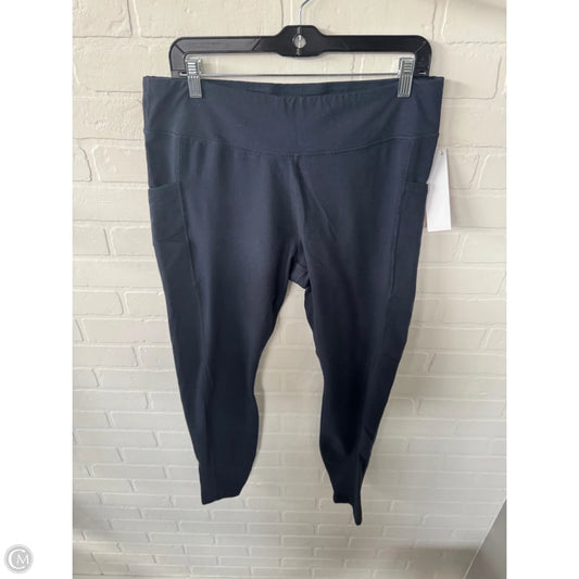 Athletic Leggings By Pact In Blue, Size: 16