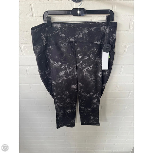 Athletic Leggings Capris By Lululemon In Grey, Size: 16