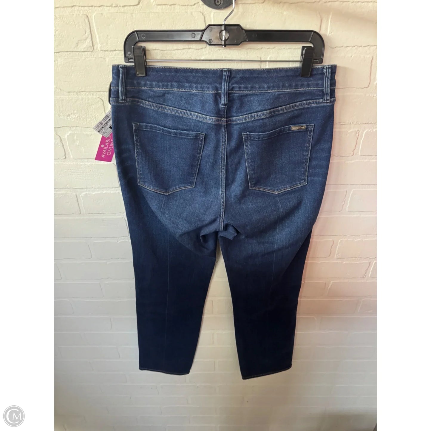 Jeans Cropped By White House Black Market In Blue Denim, Size: 6