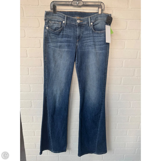 Jeans Flared By True Religion In Blue Denim, Size: 14