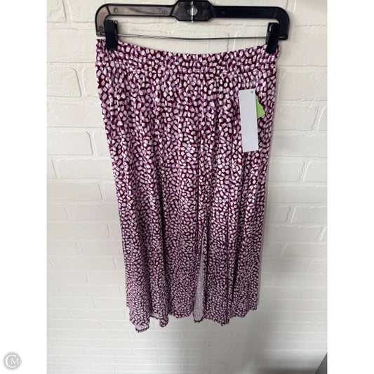 Skirt Maxi By Draper James In Purple & White, Size: 8