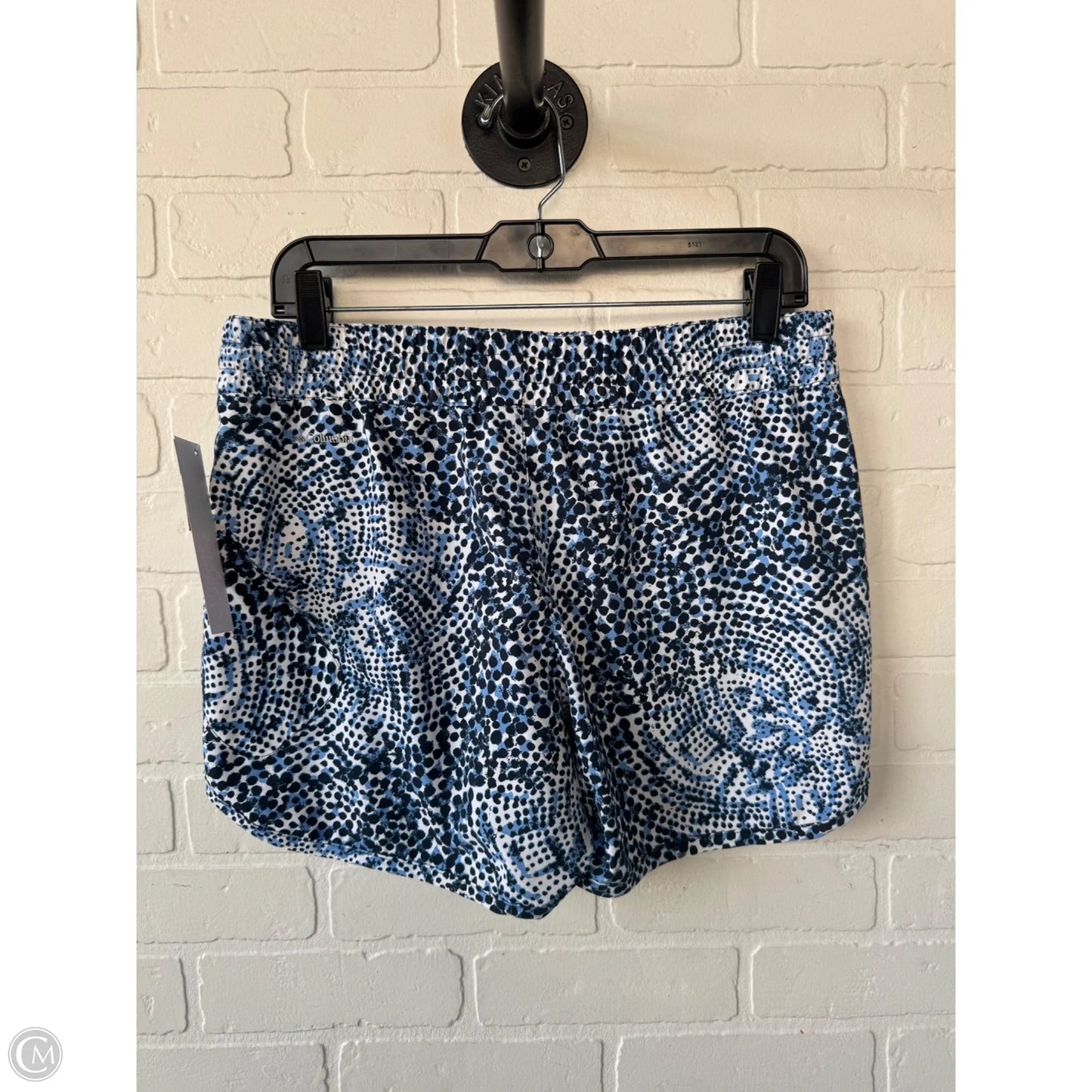 Athletic Shorts By Columbia In Blue & White, Size: 8