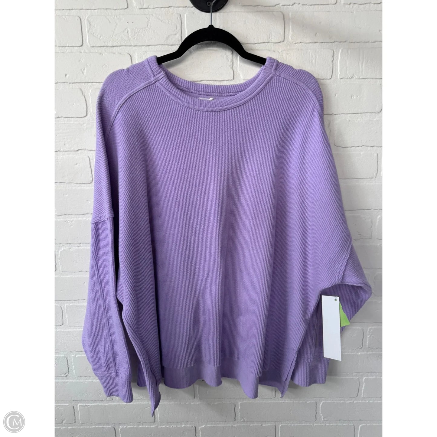 Top Long Sleeve By Maurices In Purple, Size: 2x