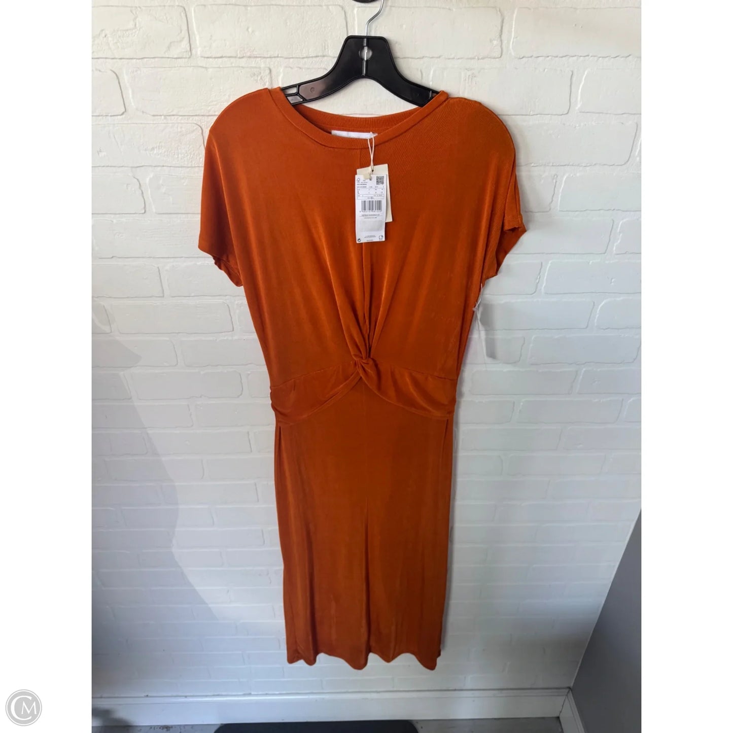 Dress Party Midi By Mng In Orange, Size: M