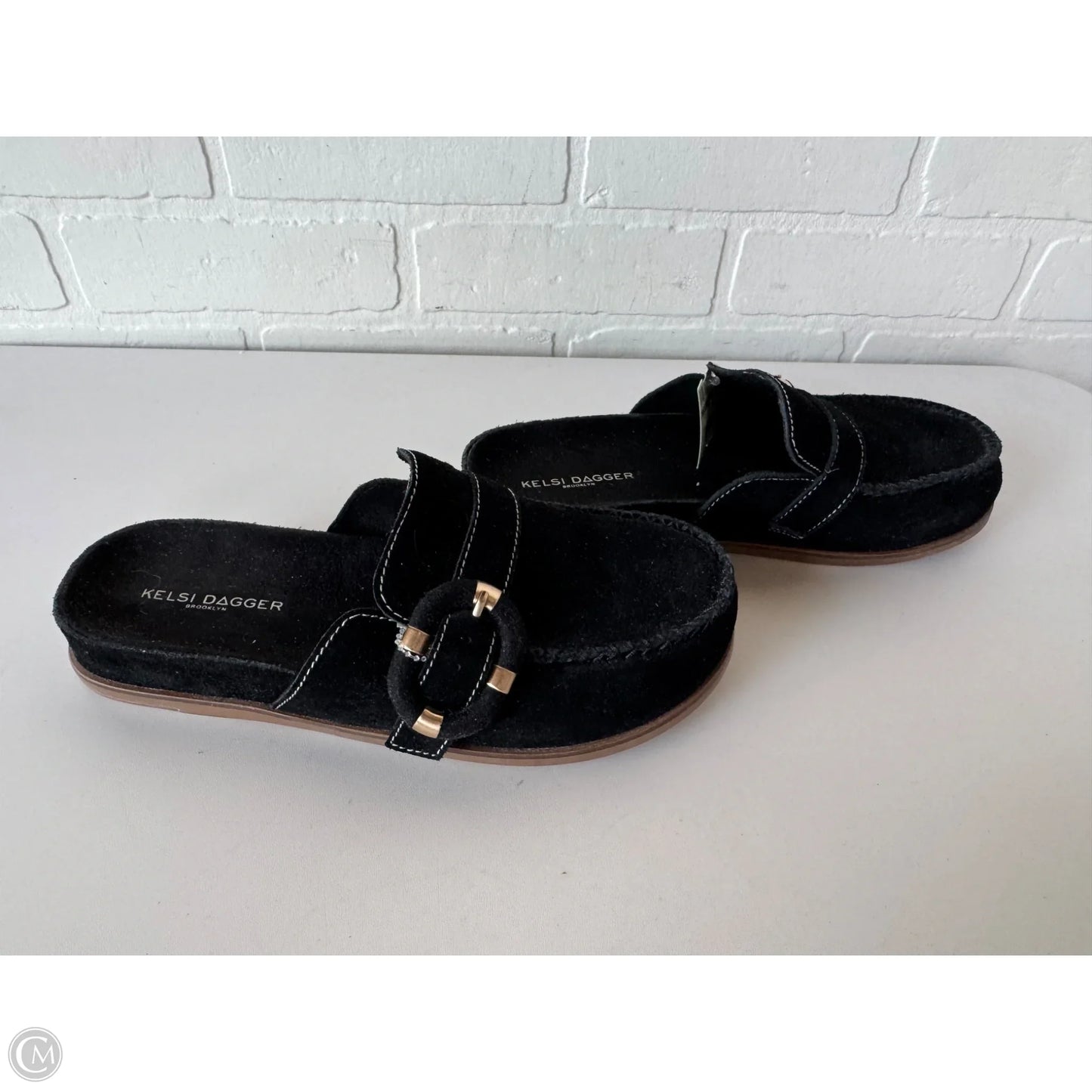 Shoes Flats By Kelsi Dagger In Black, Size: 7.5