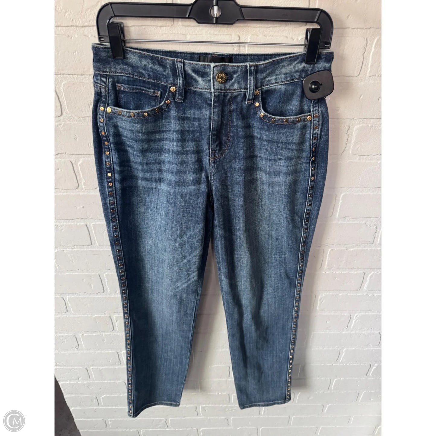 Jeans Boyfriend By White House Black Market In Blue Denim, Size: 0