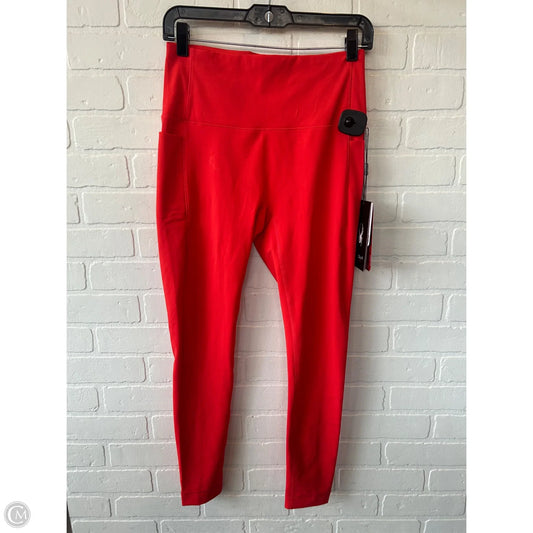 Athletic Leggings By Spyder In Red, Size: 8