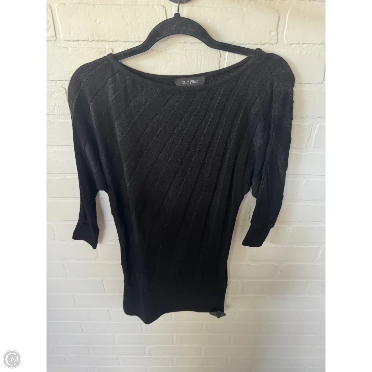 Sweater By White House Black Market In Black, Size: Xs