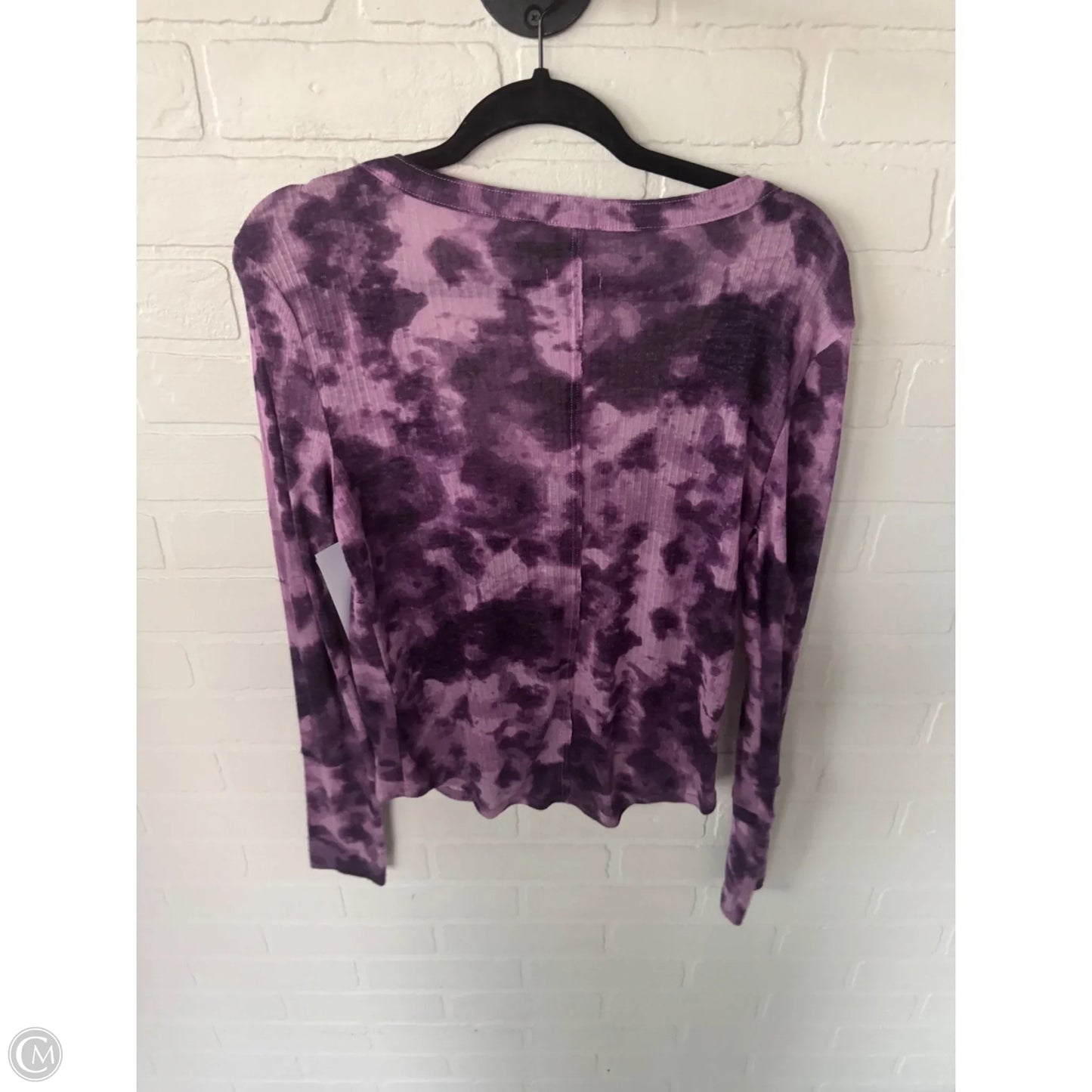 Top Long Sleeve By Pilcro In Purple, Size: M