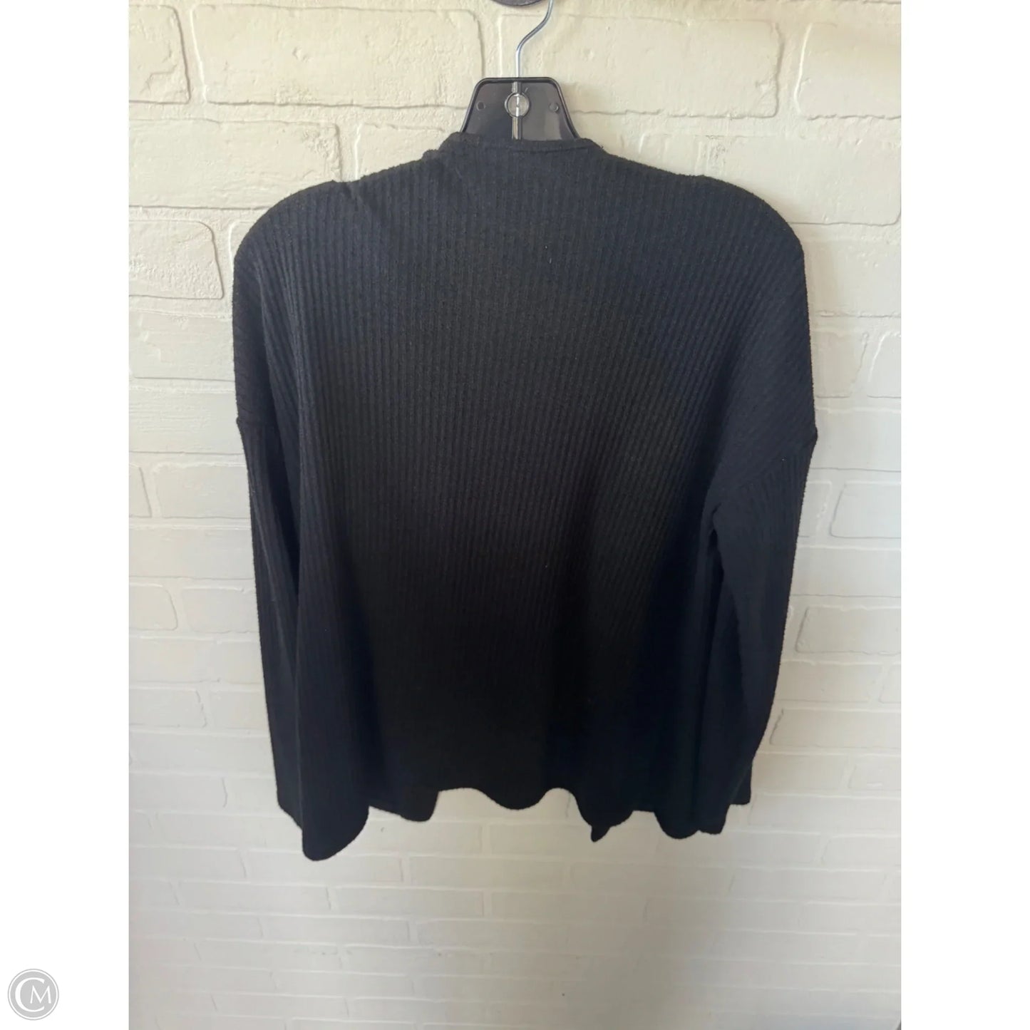 Cardigan By Clothes Mentor In Black, Size: L
