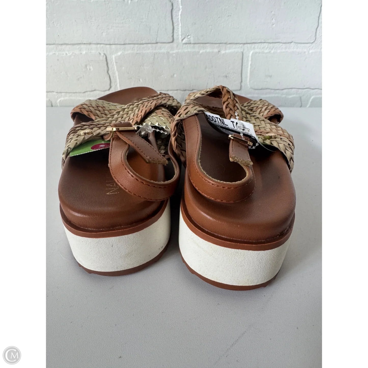 Sandals Flats By Nautica In Brown, Size: 9