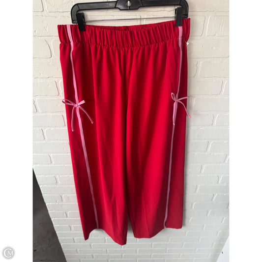 Athletic Pants By All In Motion In Red, Size: 16