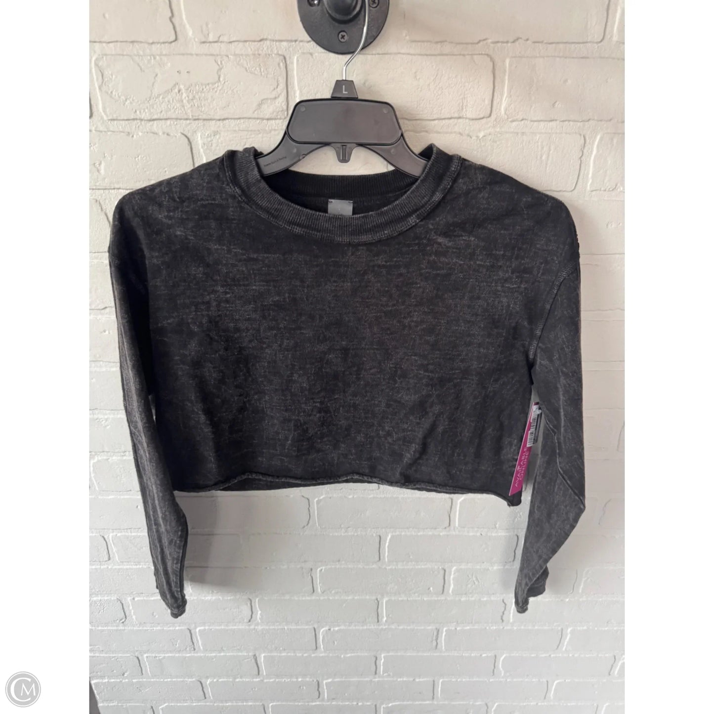 Top Long Sleeve By As Revival In Black, Size: Xs