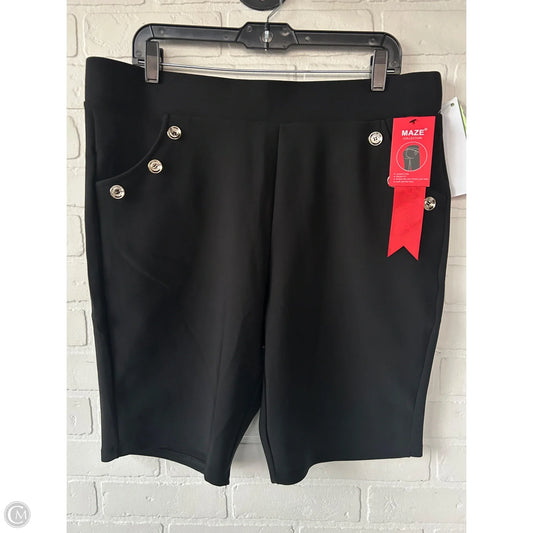 Shorts By Maze In Black, Size: 22