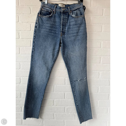 Jeans Straight By We The Free In Blue, Size: 8