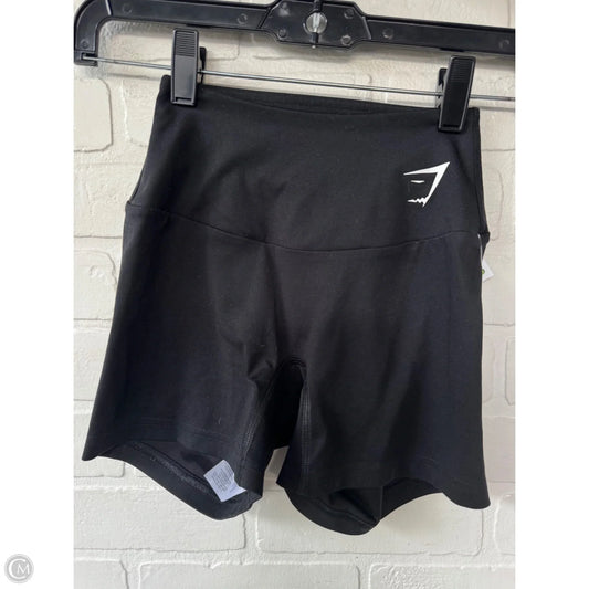 Athletic Shorts By Gym Shark In Black, Size: 0