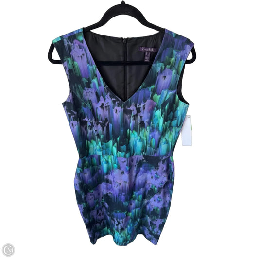 Dress Work By Long Tall Sally In Black & Purple, Size: M