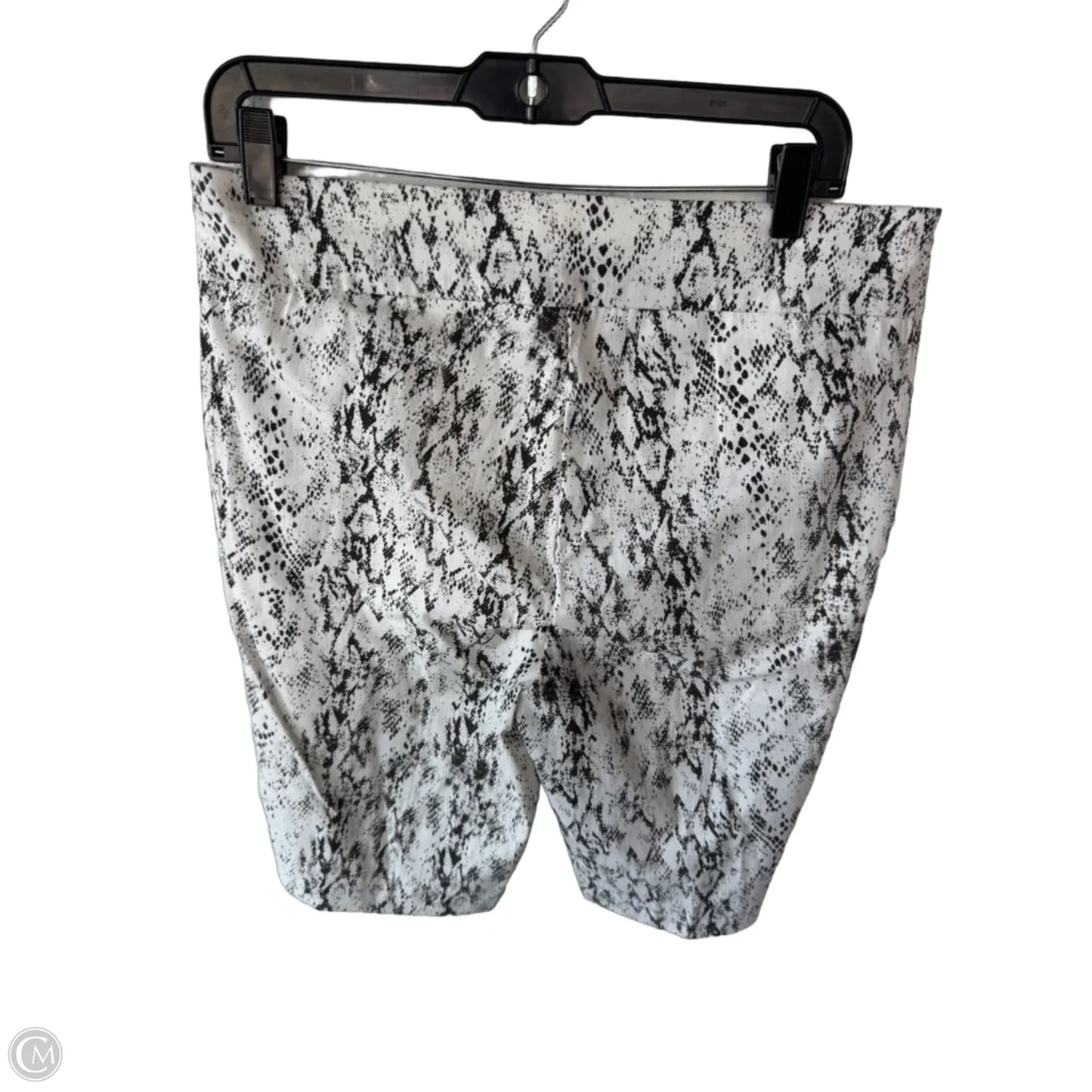 Shorts By Premise In Grey & White, Size: 12