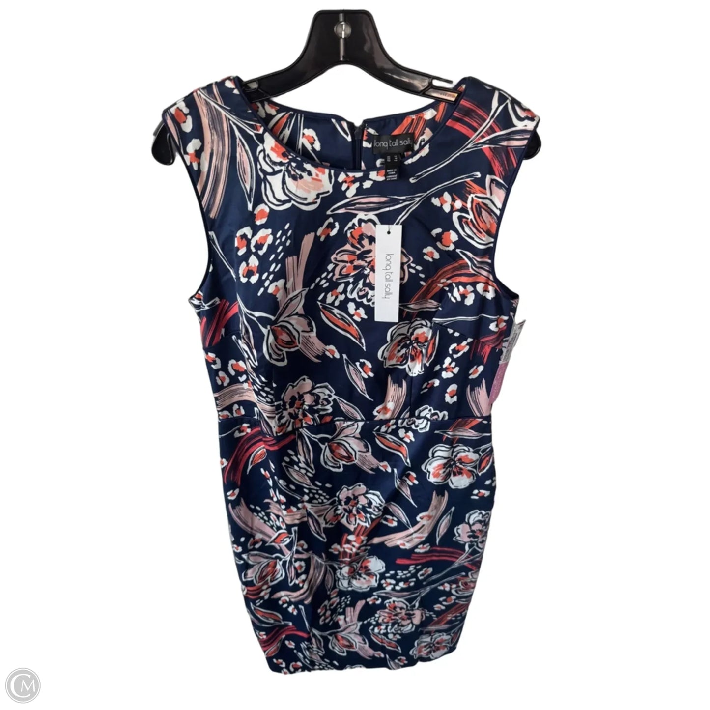 Dress Work By Long Tall Sally In Blue & Orange, Size: M