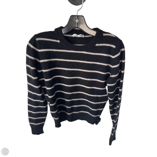 Sweater Cashmere By Reformation In Black & Tan, Size: S