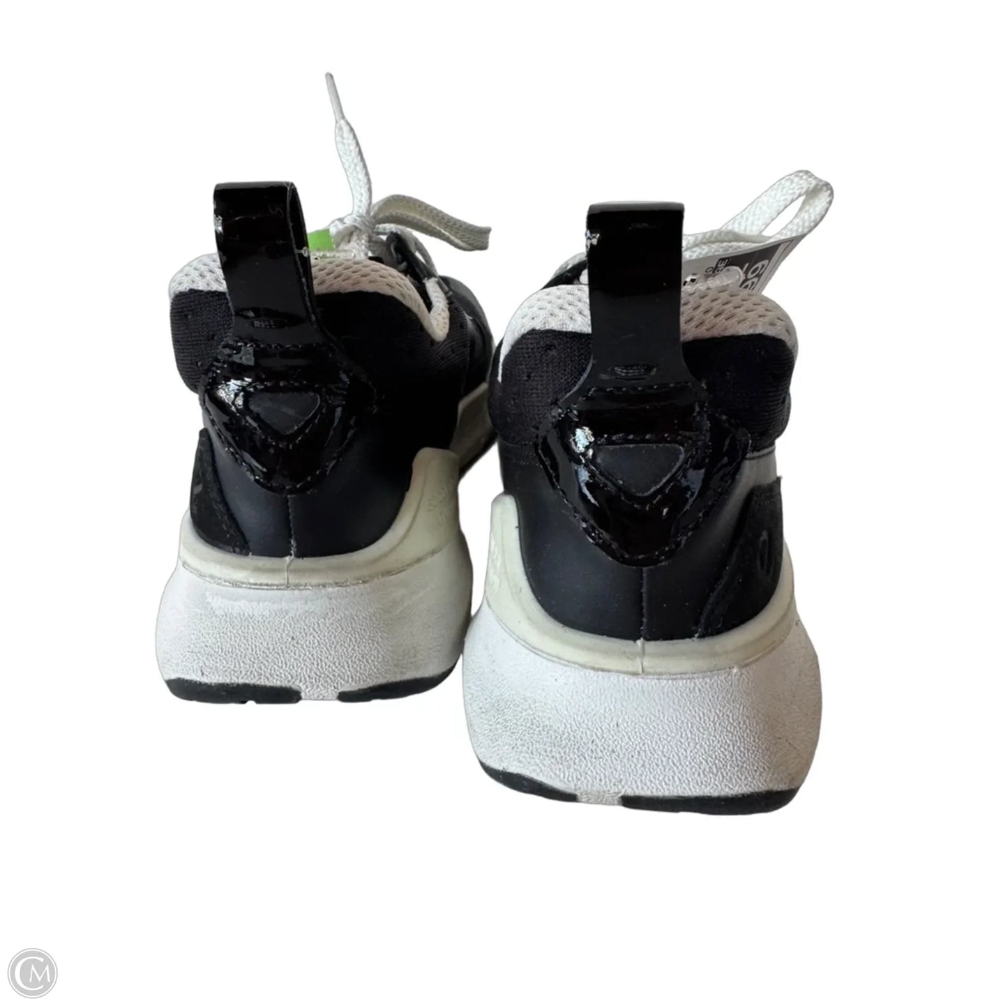 Shoes Sneakers By Ecco In Black & White, Size: 8