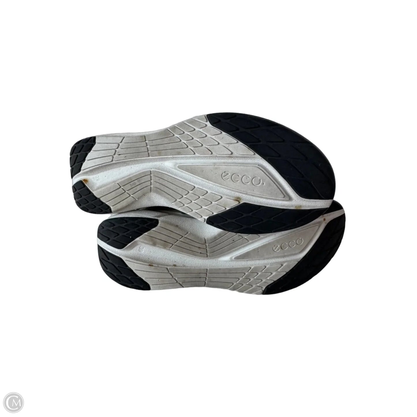 Shoes Sneakers By Ecco In Black & White, Size: 8