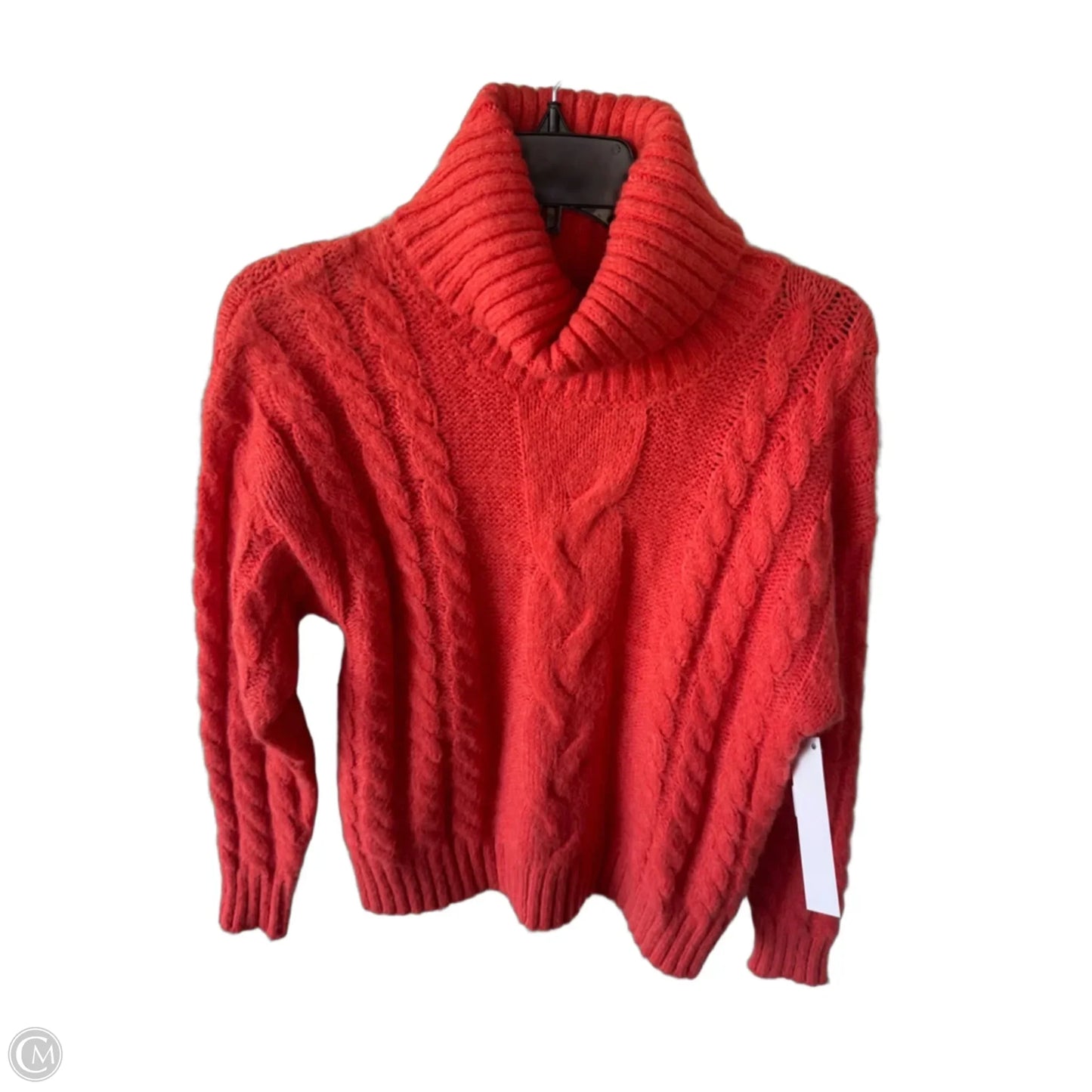 Sweater By Heartloom In Orange, Size: M