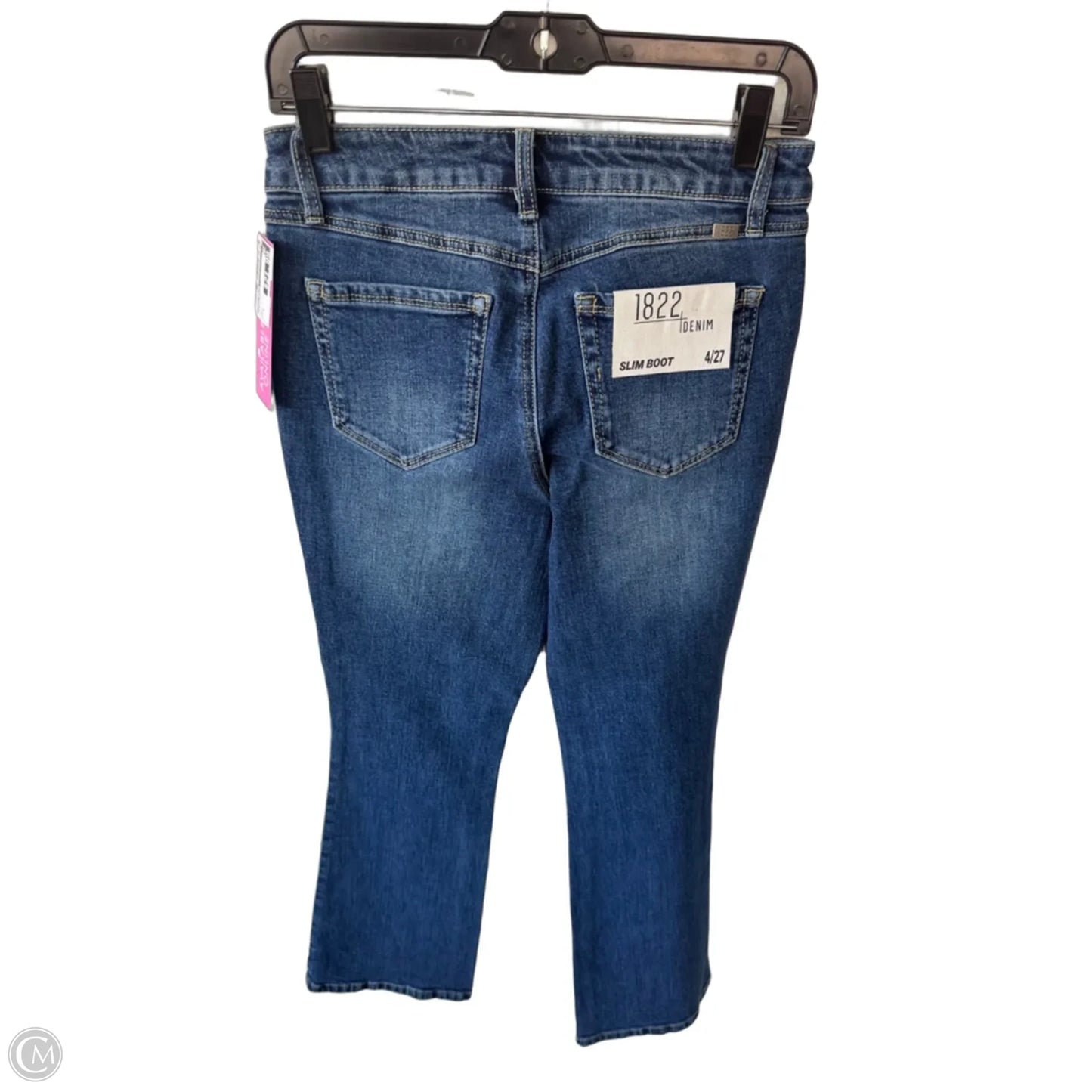 Jeans Boot Cut By 1822 Denim In Blue Denim, Size: 4