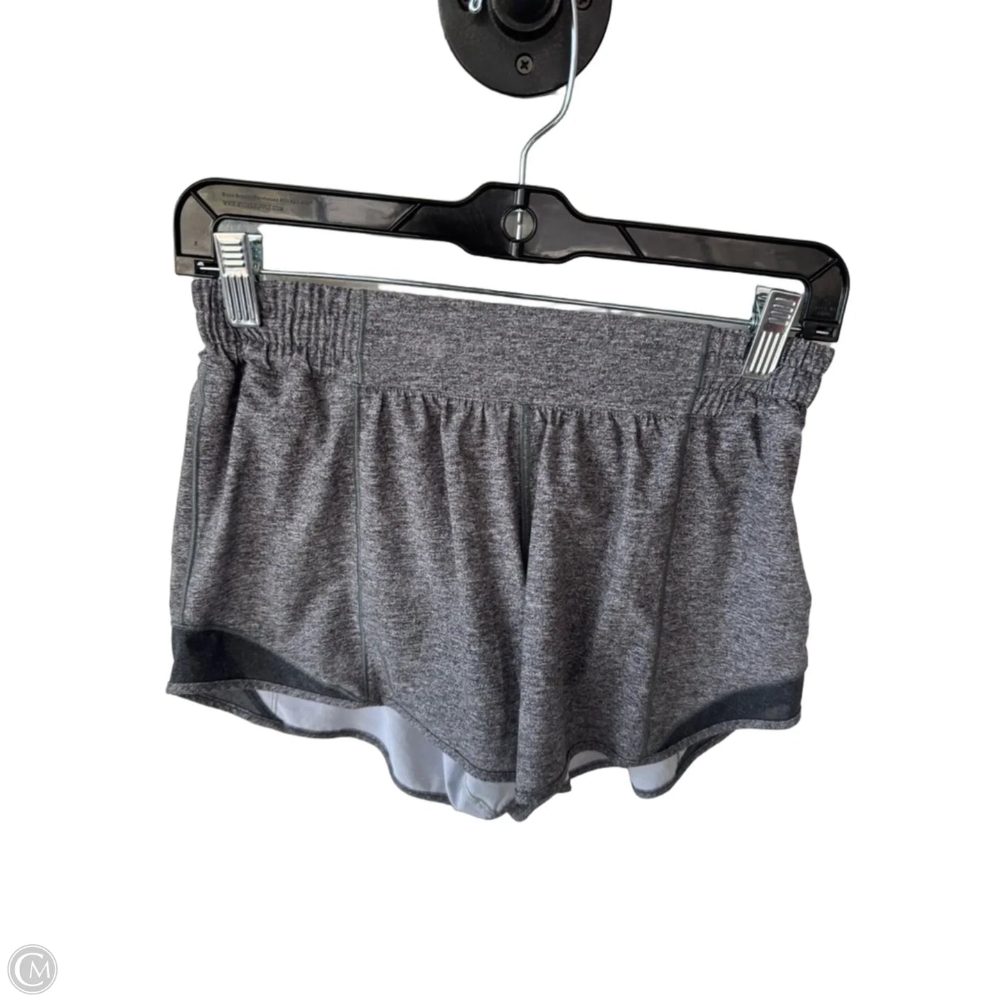 Athletic Shorts By Lululemon In Grey, Size: 6l