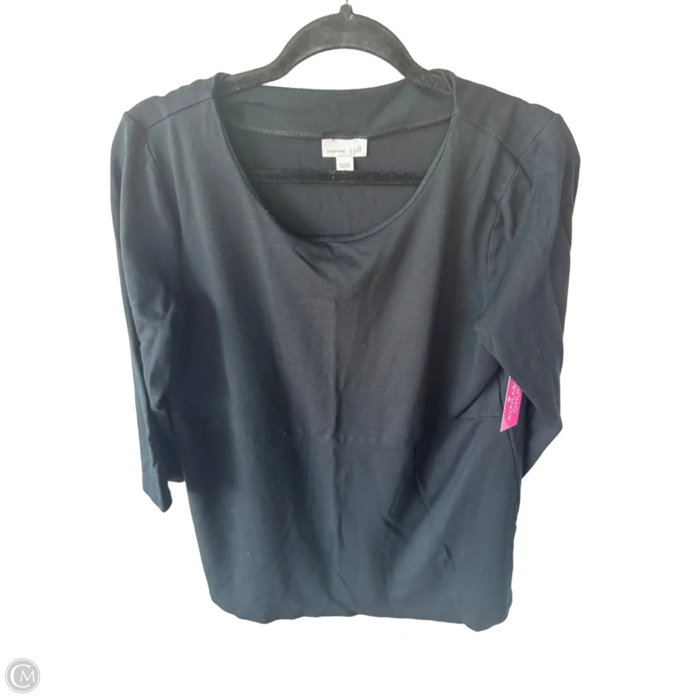 Tunic Long Sleeve By J. Jill In Black, Size: M